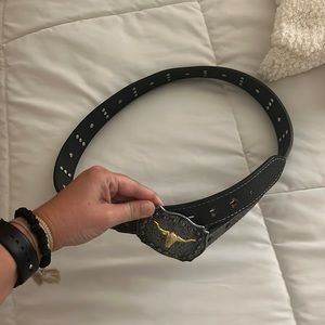 Western belt and buckle